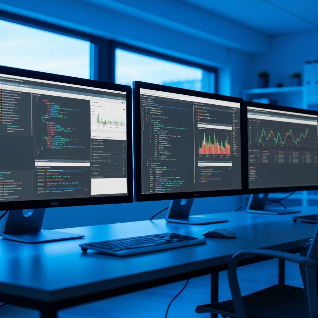IT services and computer monitors